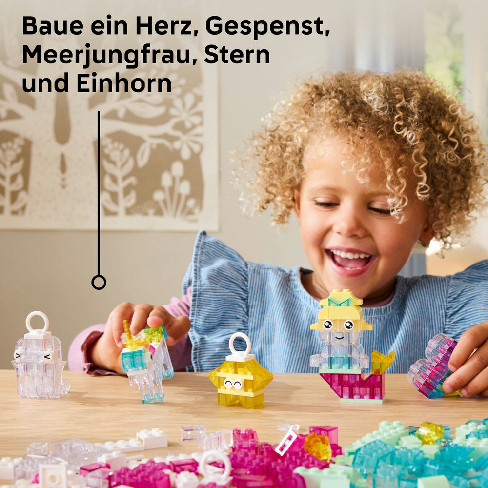 LEGO Classic - Zauberbox mit durchsichtigen Steinen (11040)