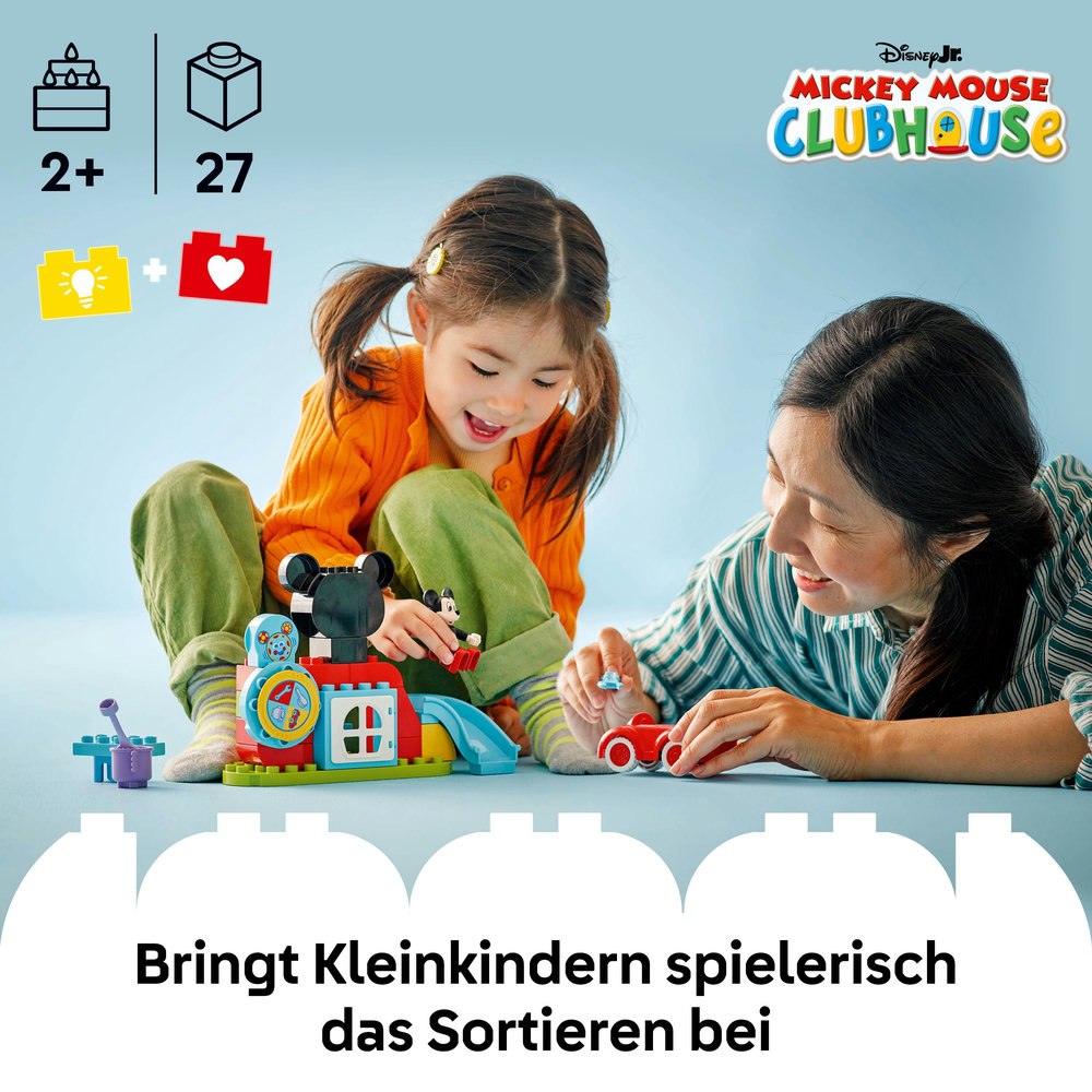 LEGO Disney - Mickys Clubhaus und Auto (10454)