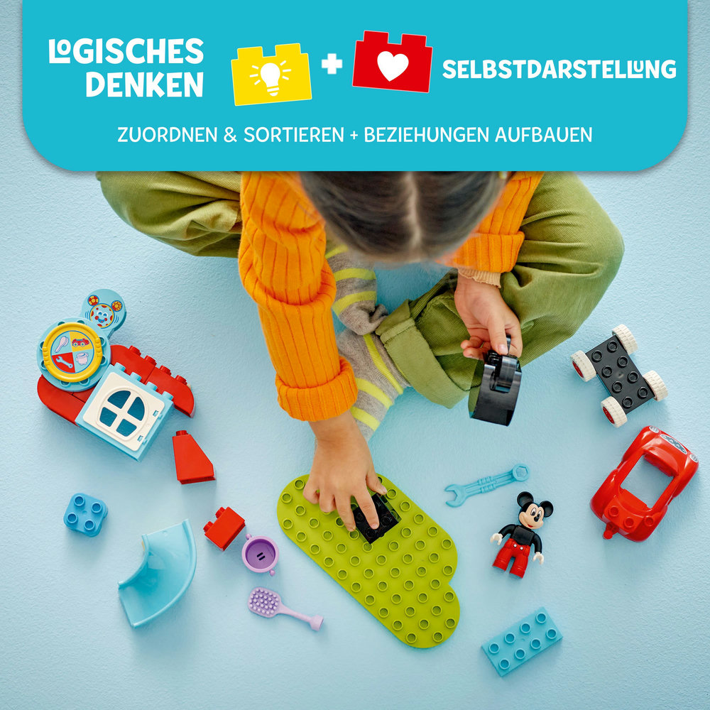LEGO Disney - Mickys Clubhaus und Auto (10454)