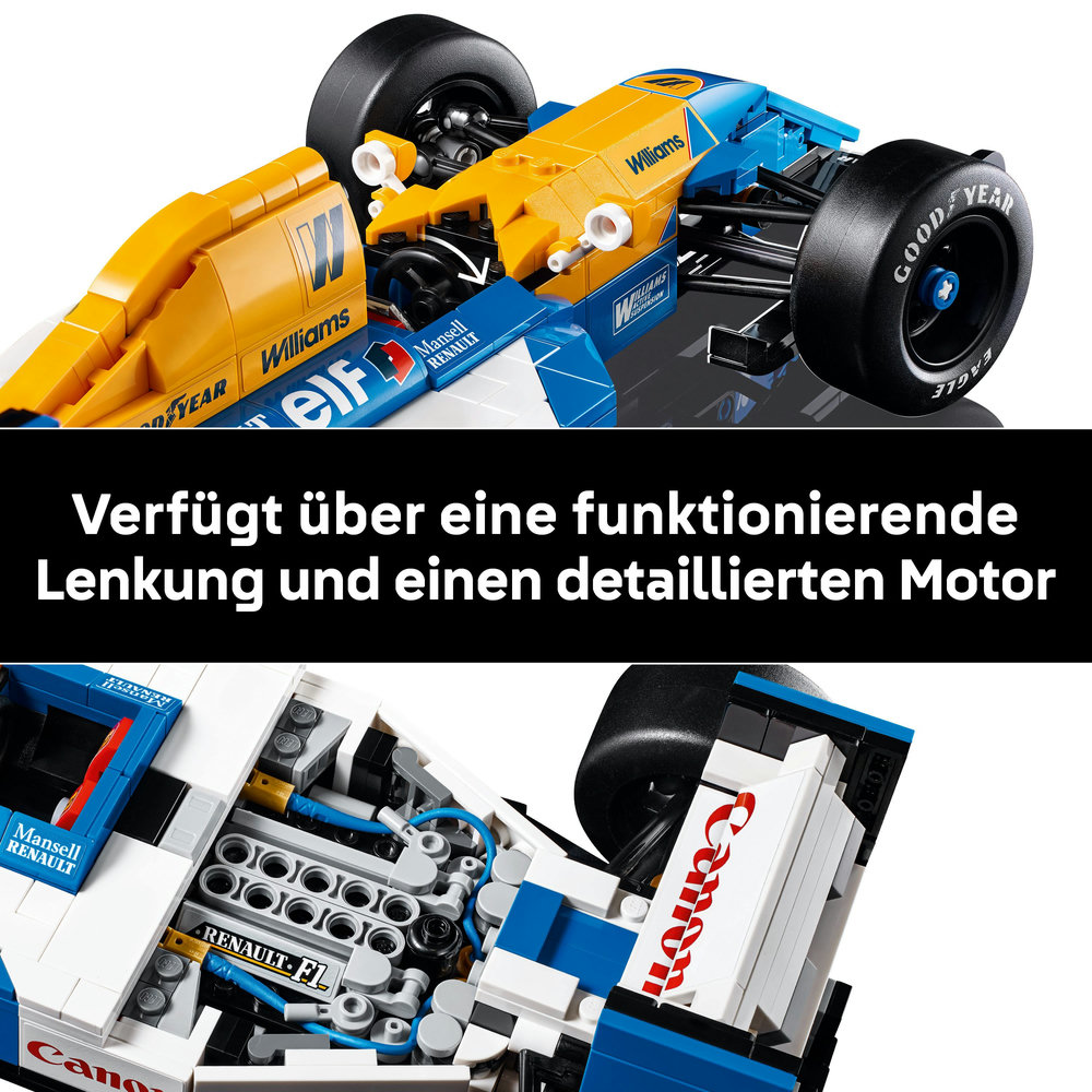 LEGO Icons - Williams Racing FW14B & Nigel Mansell (10353)