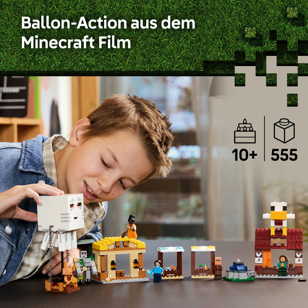 LEGO Minecraft - Angriff des Ghast-Ballons (21273)