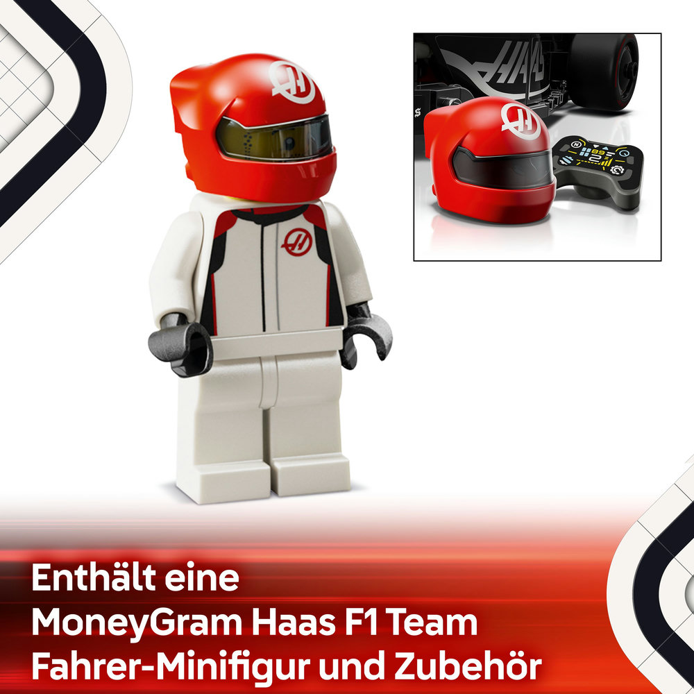 LEGO Speed Champions - MoneyGram Haas F1 Team VF-24 Rennauto (77250)