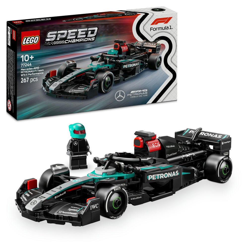 LEGO Speed Champions - Mercedes-AMG F1 W15 Rennauto (77244)