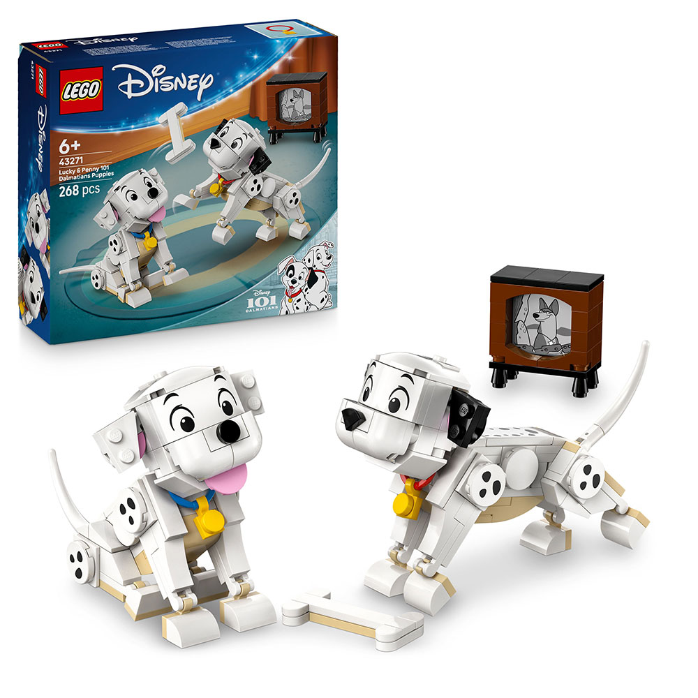 LEGO Disney - Lucky & Penny 101 Dalmatiner Welpen (43271)