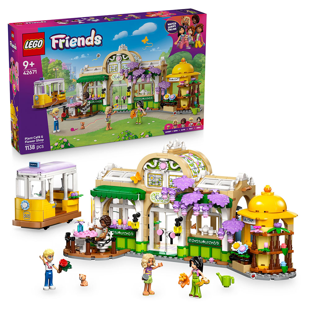 LEGO Friends - Pflanzencafé und Blumenkiosk (42671)