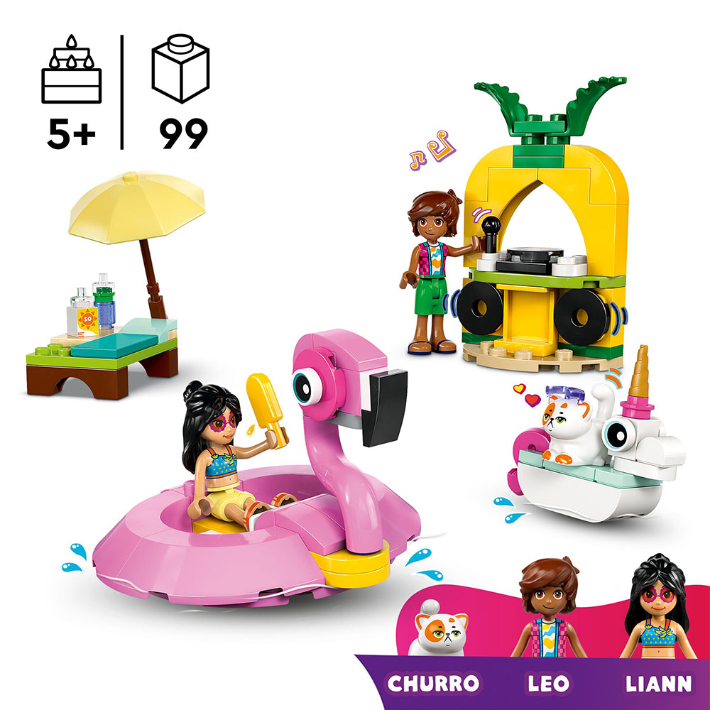 LEGO Friends - Poolparty mit Einhorn und Flamingo (42658)