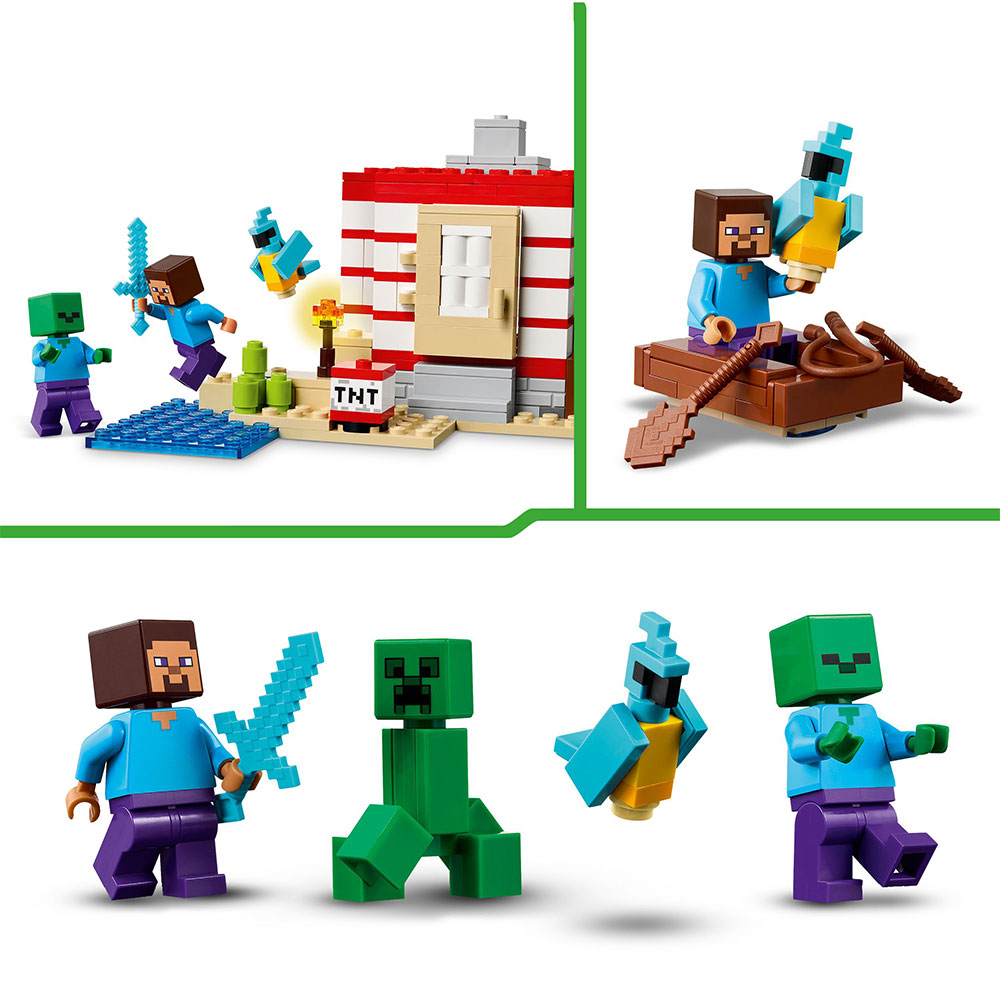 LEGO Minecraft - Das TNT-Dschungelhaus (21275)