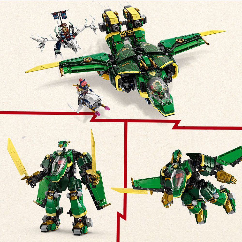 LEGO NINJAGO - Lloyds Jet-Mech (71845)
