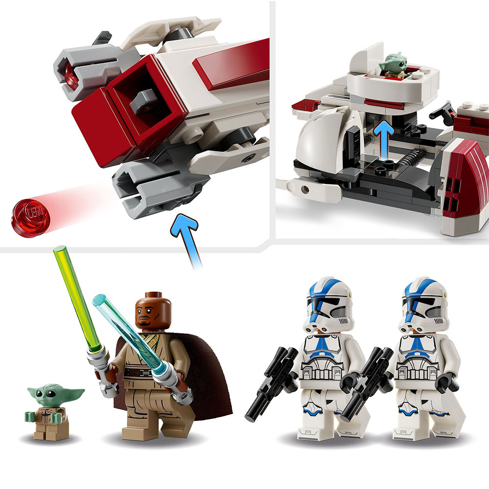 LEGO Star Wars - Flucht mit dem BARC Speeder (75378)