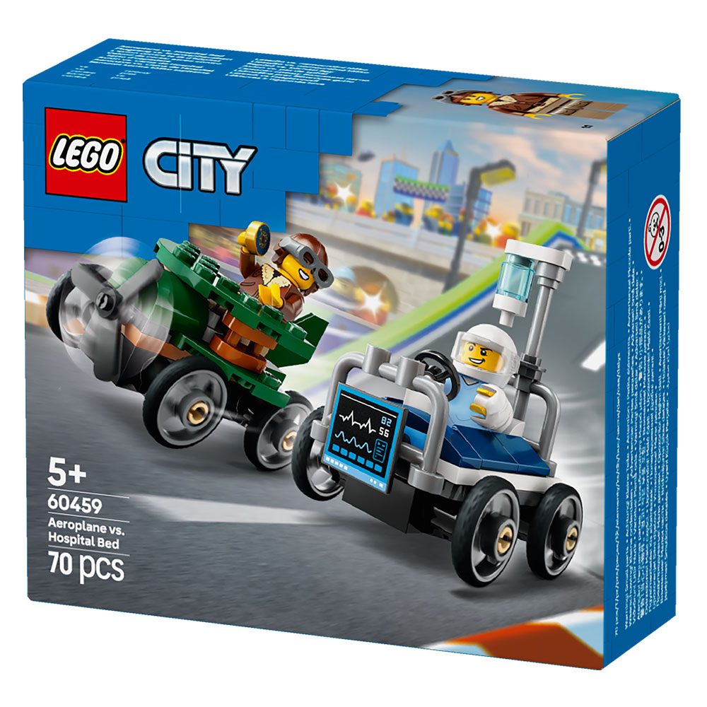 LEGO City - Flugzeug vs. Krankenhausbett (60459)