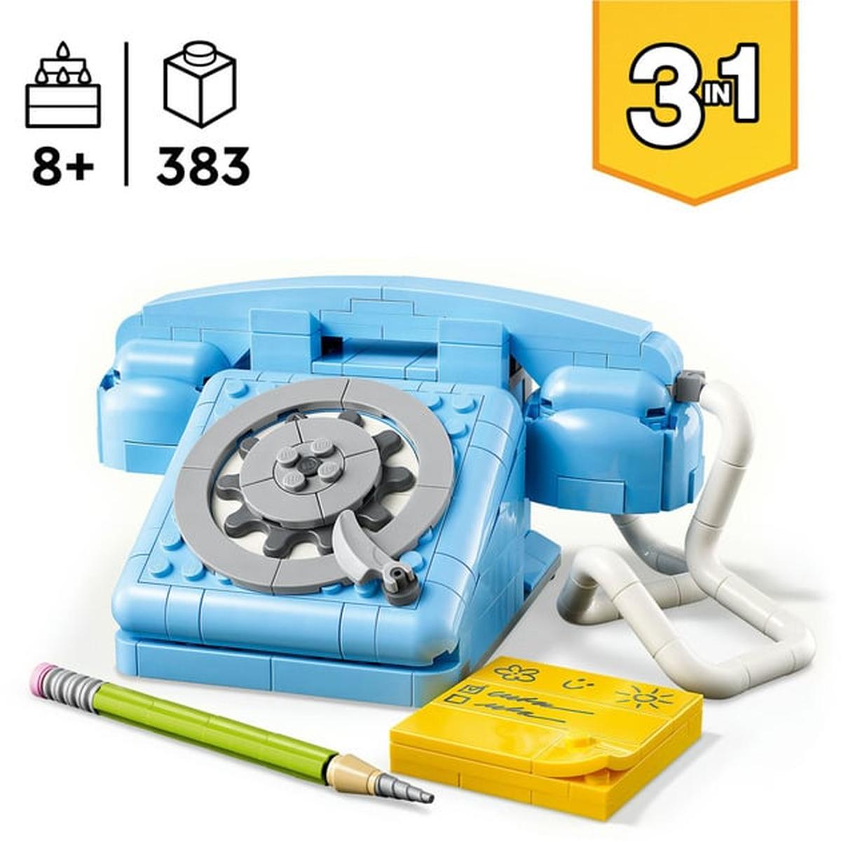 LEGO Creator 3in1 - Retro Telefon (31174)