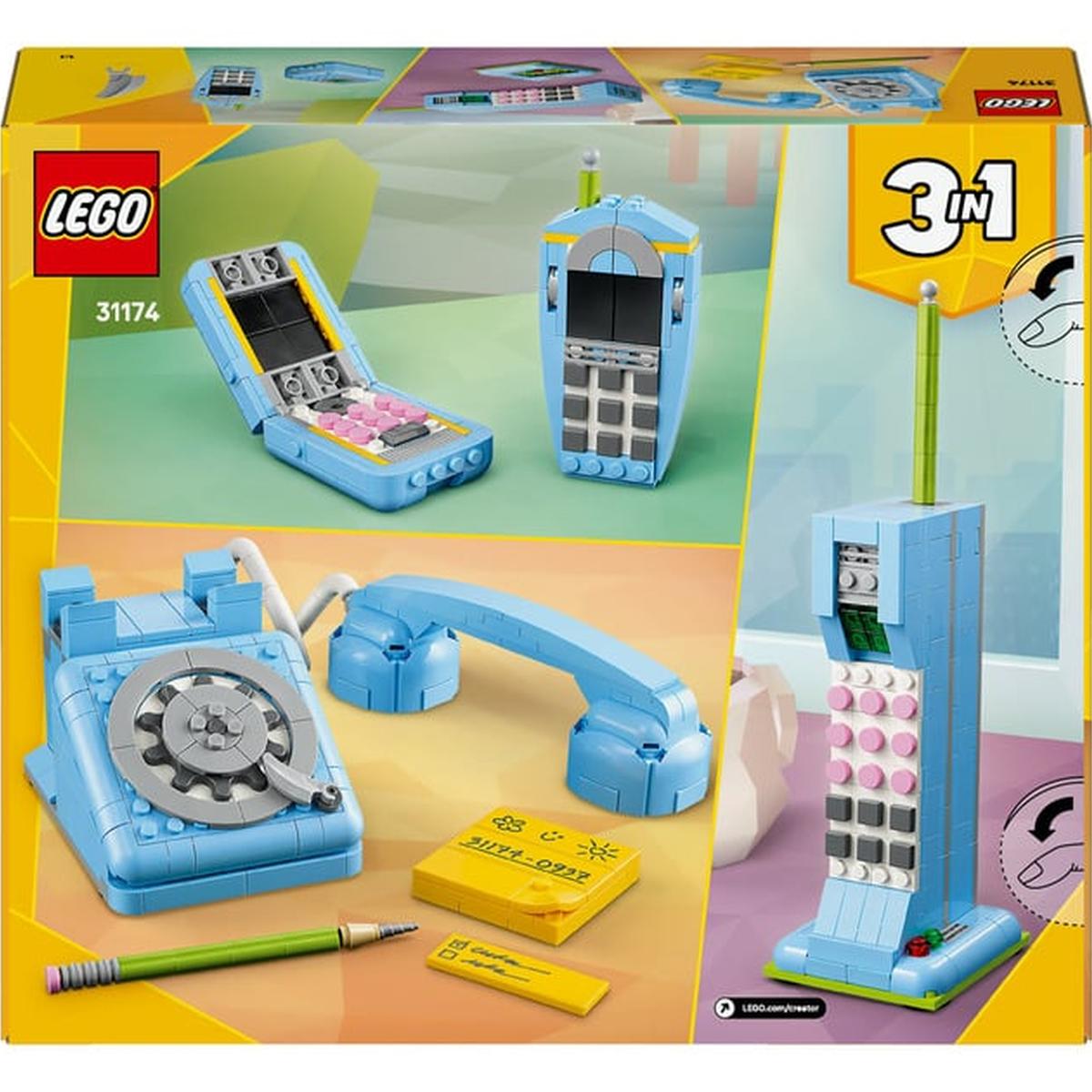 LEGO Creator 3in1 - Retro Telefon (31174)