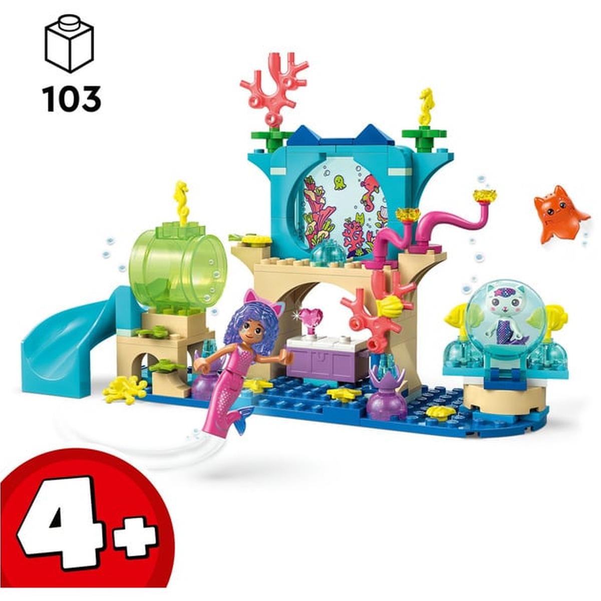 LEGO Gabby's Dollhouse - Meerjungfrau Gabbys Aquarium Abenteuer (11204)