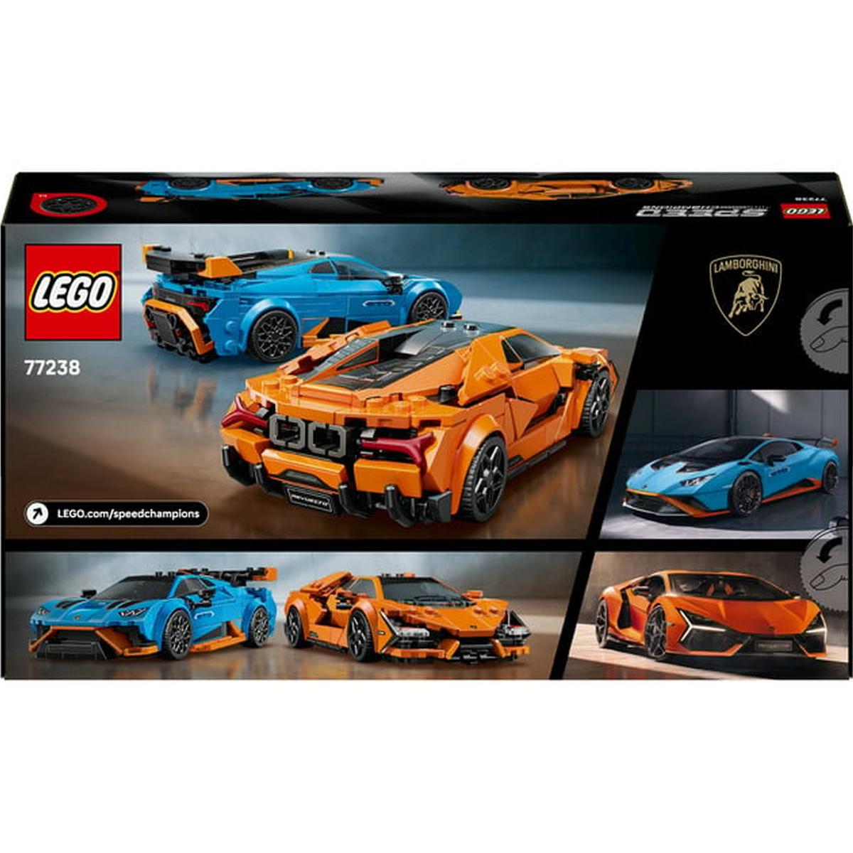 LEGO Speed Champions Lamborghini Revuelto und Huracán STO (77238)