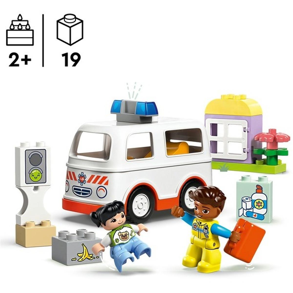 LEGO Duplo - Rettungswagen mit Fahrer (10447)