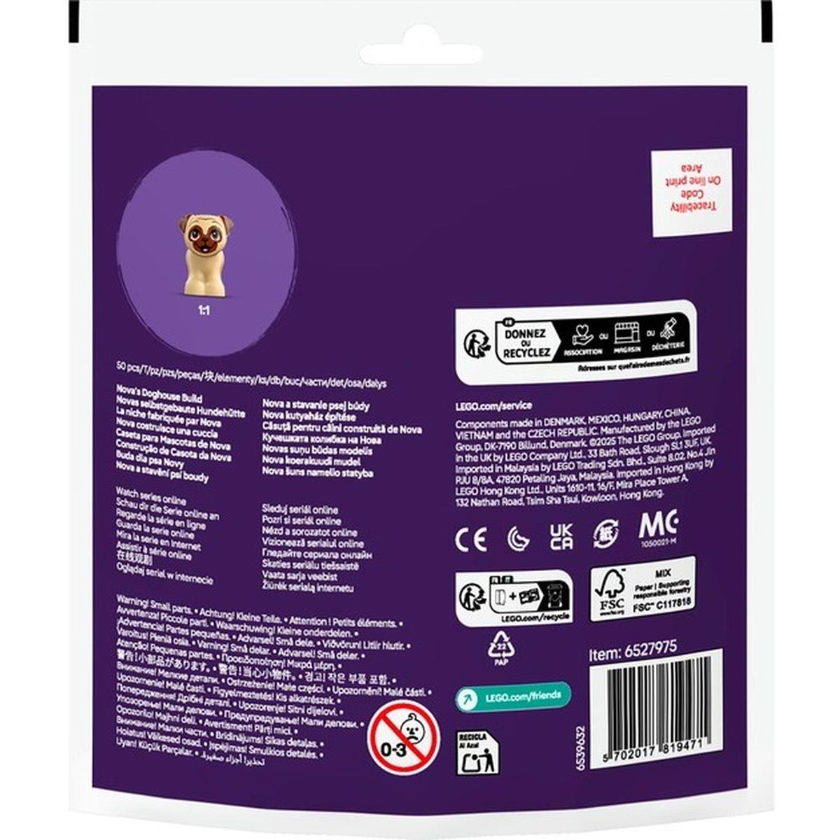 LEGO Friends - Novas selbstgebaute Hundehütte (30697)