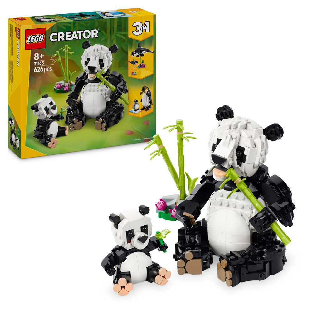 LEGO Creator 3in1 - Wilde Tiere: Pandafamilie (31165)