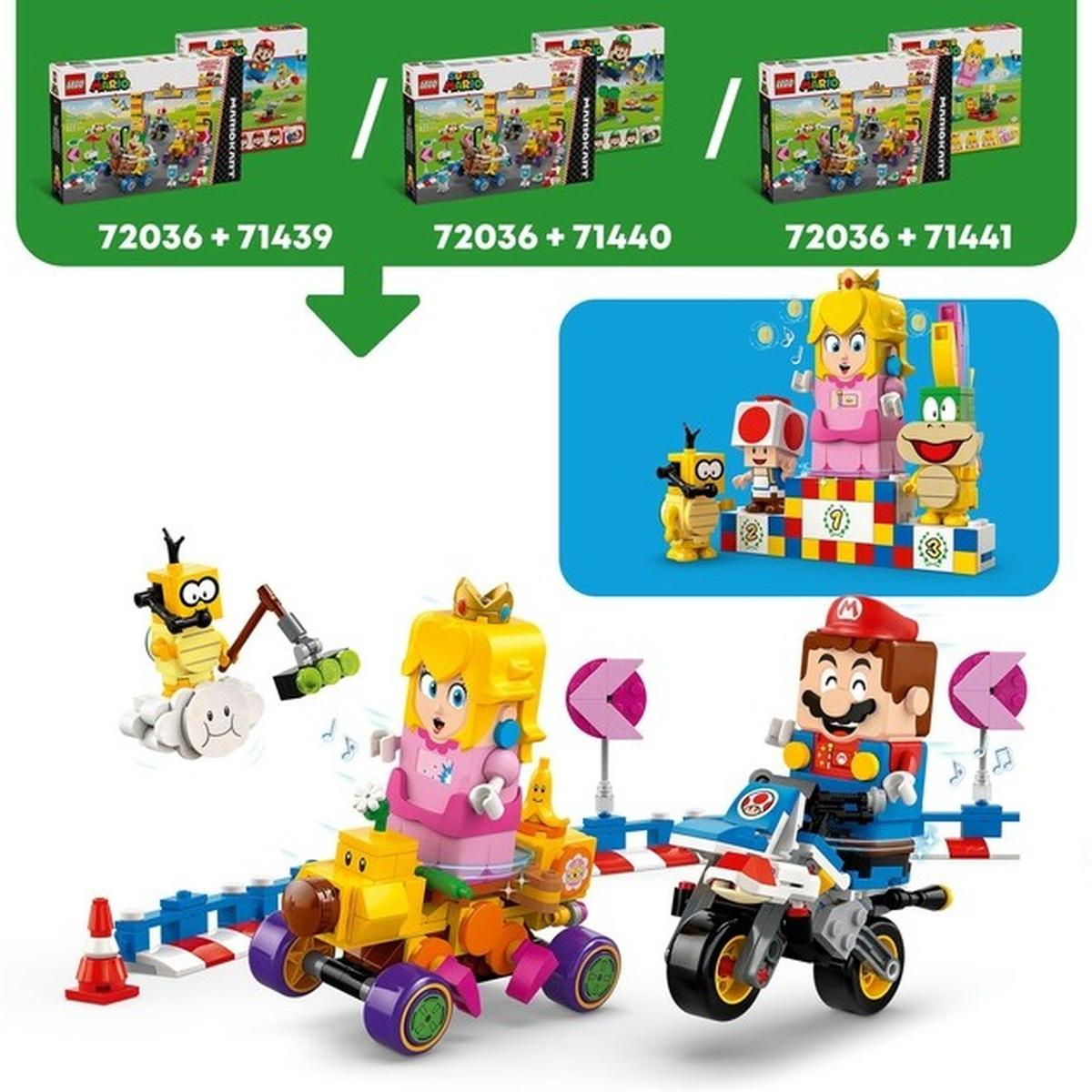 LEGO Super Mario Mario Kart - Baby Peach & Grand PrixSet (72036)