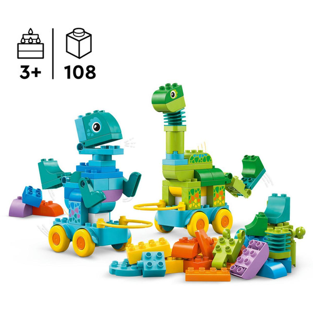 LEGO Duplo - Dinos auf Rädern 3-in-1-Set (10451)