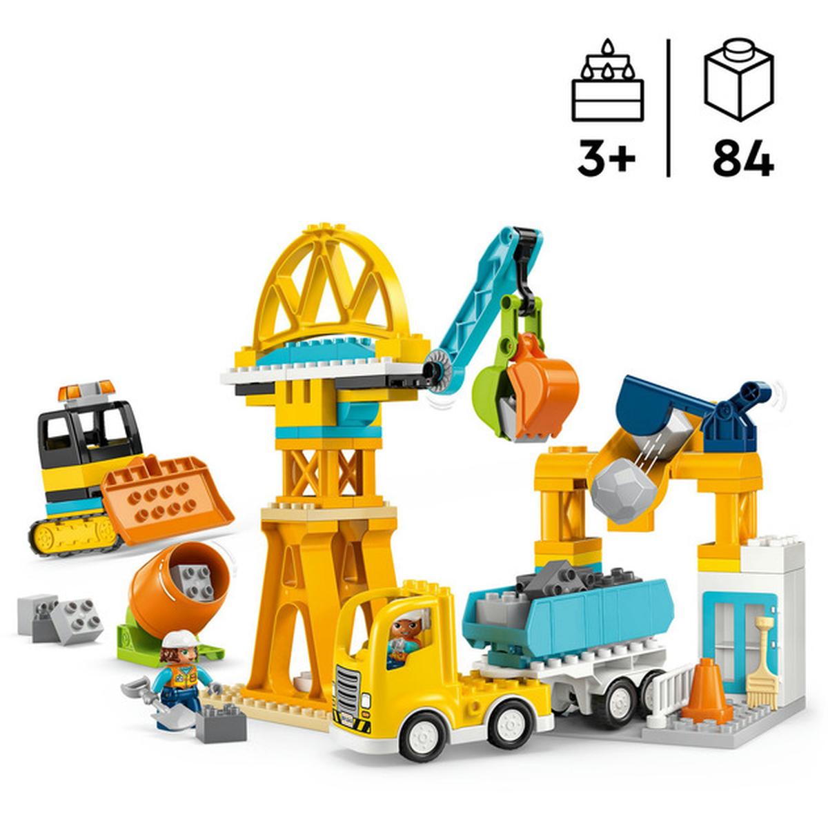 LEGO Duplo Baustelle und Baufahrzeuge 3-in-1 (10476)
