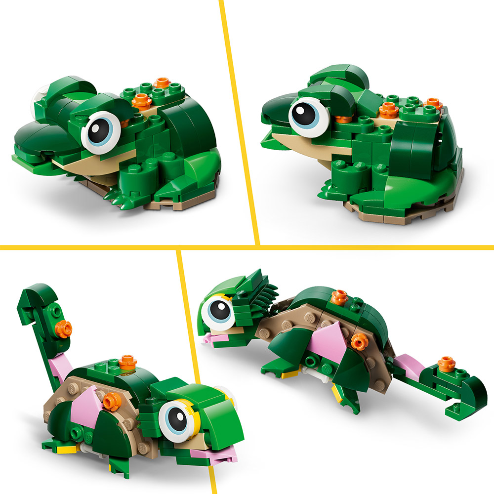 LEGO Creator 3-in-1 Die Schildkröte und die Seerosenblüte (31377)