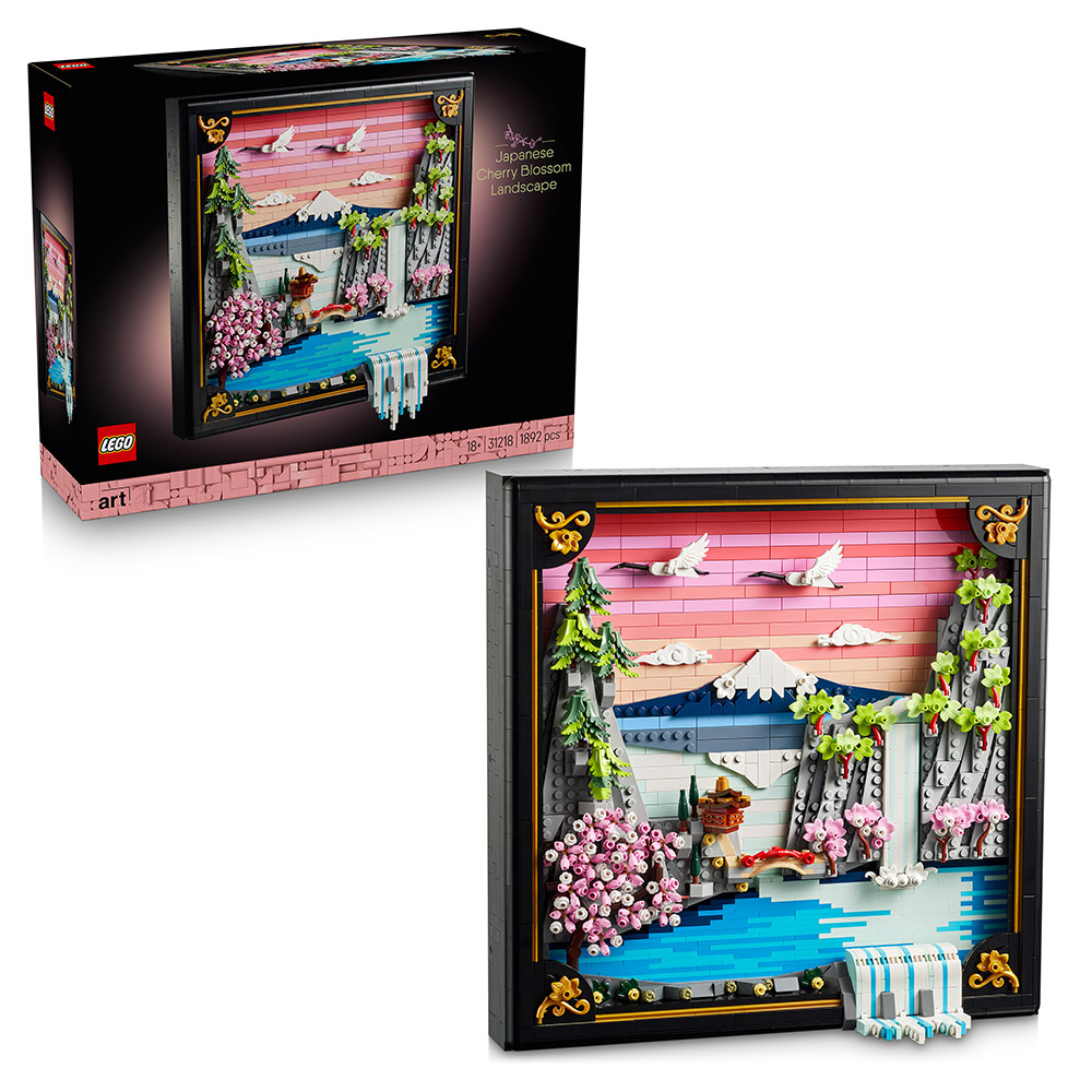 LEGO Art Japanische Kirschblütenlandschaft (31218)