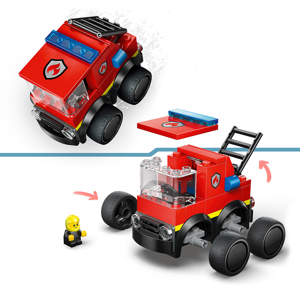 LEGO City Coole Flitzer - Löschauto (60482)