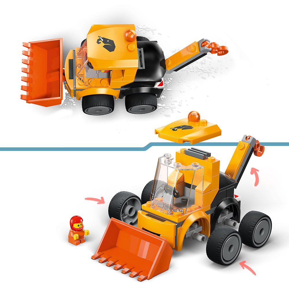 LEGO City Coole Flitzer - Radlader (60483)