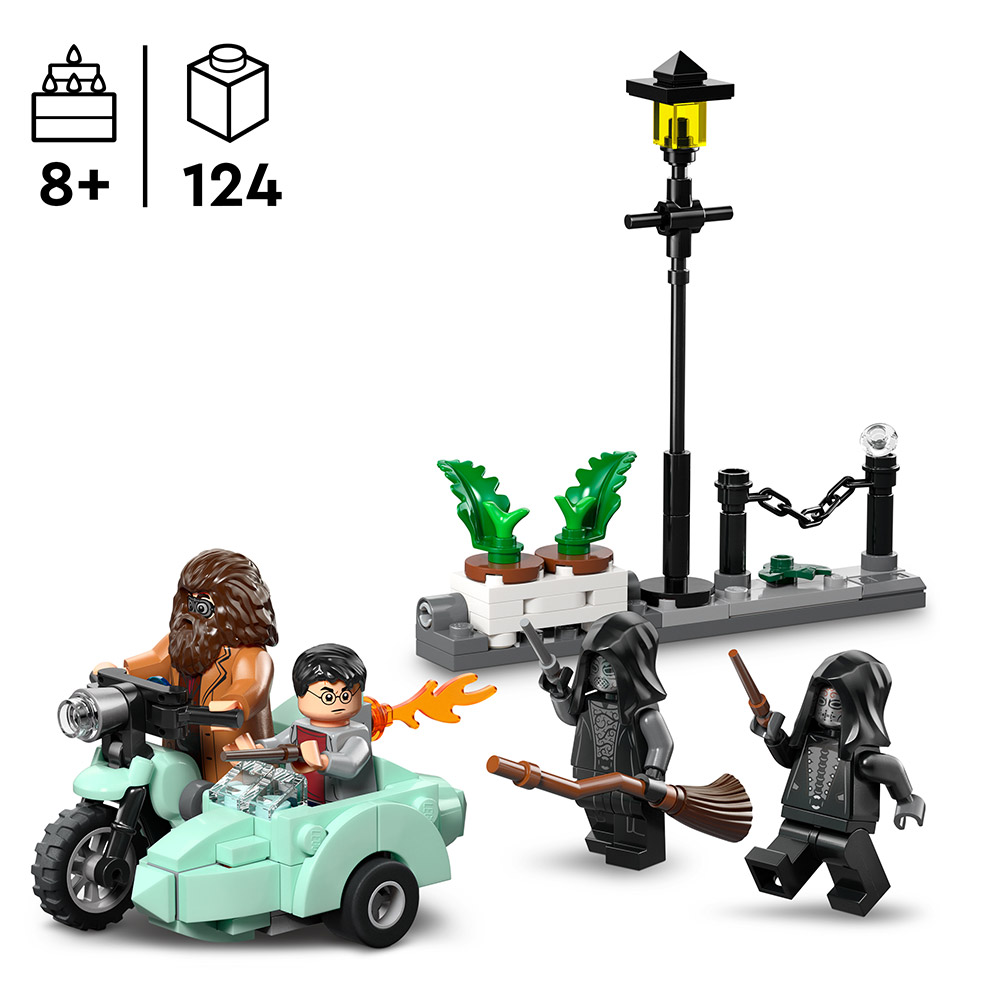 LEGO Harry Potter Hagrids und Harrys Flucht aus dem Ligusterweg (76459)