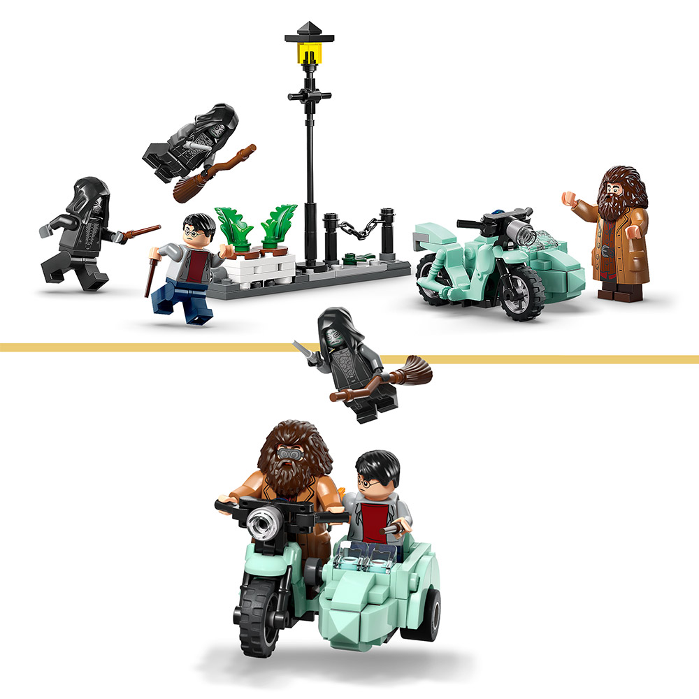 LEGO Harry Potter Hagrids und Harrys Flucht aus dem Ligusterweg (76459)