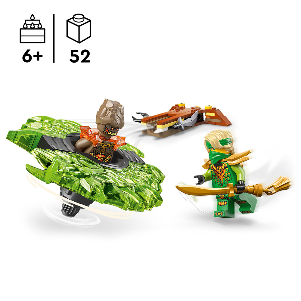 LEGO NINJAGO Lloyd vs. Erdmonster-Spinner (71850)