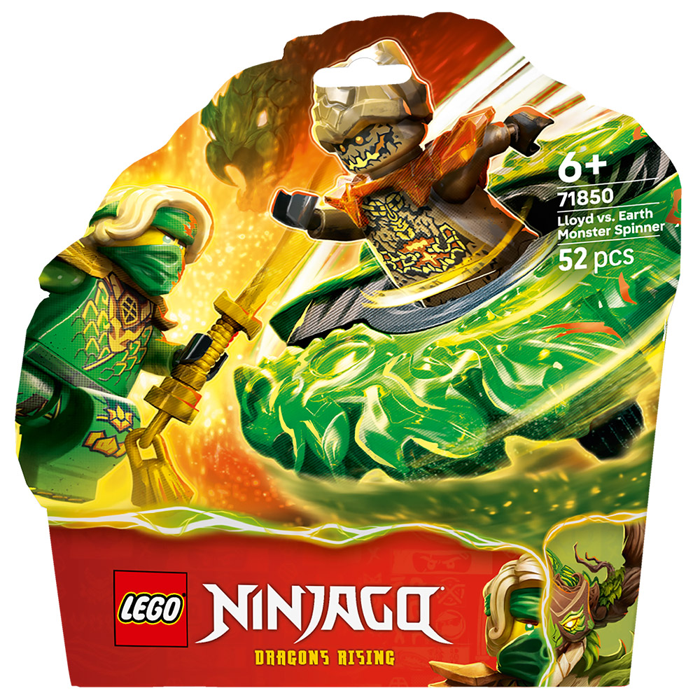 LEGO NINJAGO Lloyd vs. Erdmonster-Spinner (71850)