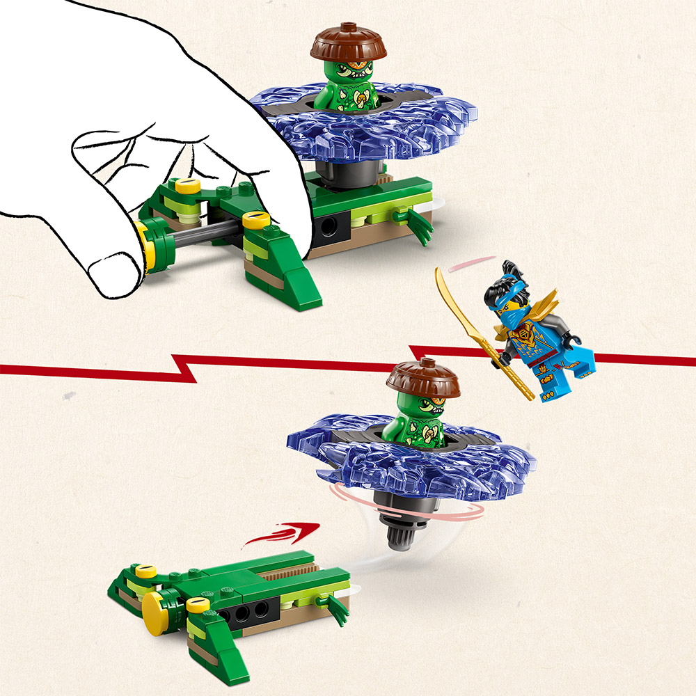 LEGO NINJAGO Nya vs. Mutationsmonster-Spinner (71849)