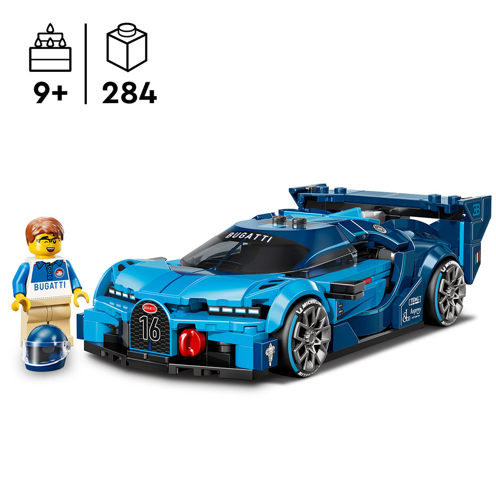 LEGO Speed Champions Bugatti Vision Gran Turismo Hypersportwagen (77253)