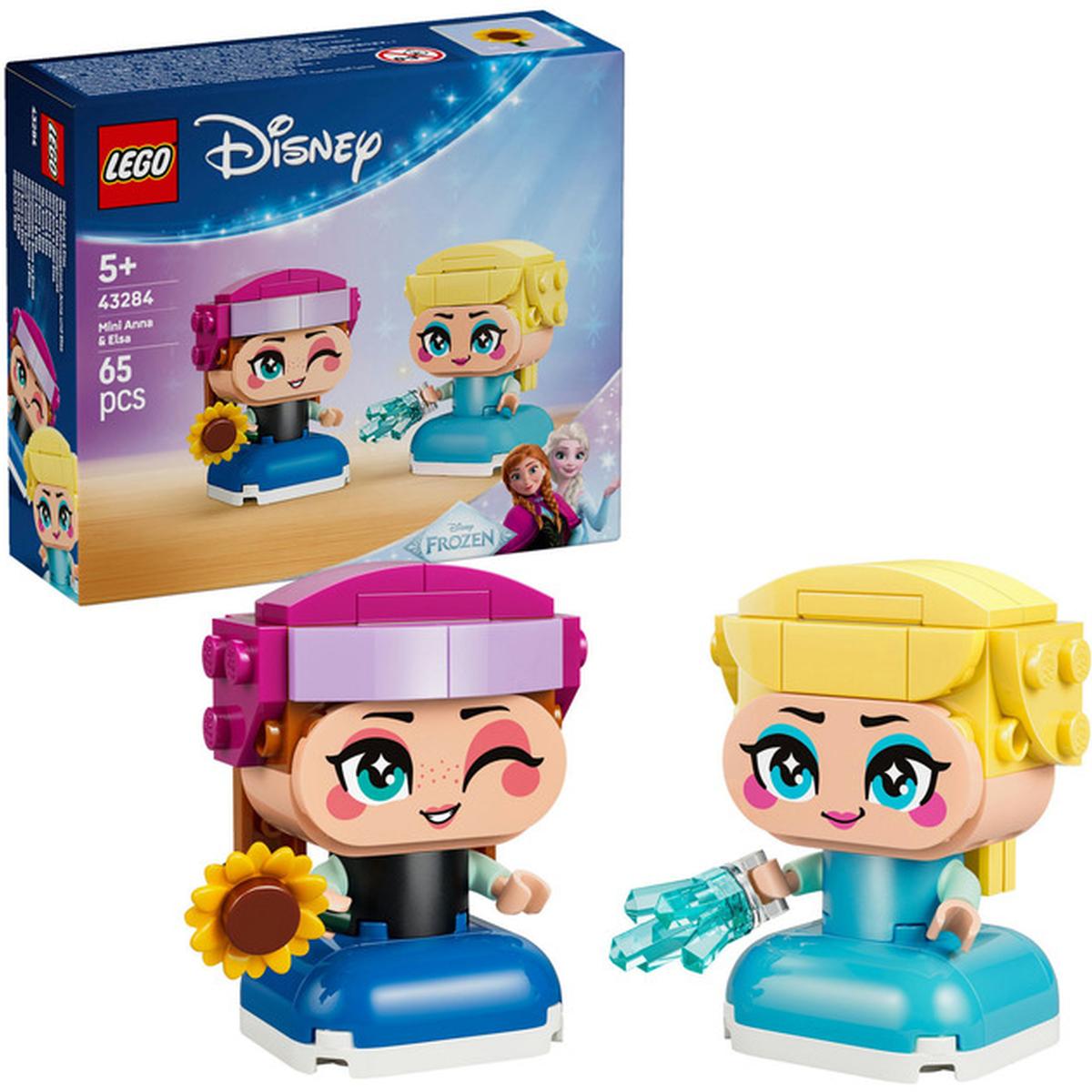 LEGO Disney Frozen Die Mini-Prinzessinnen Anna und Elsa (43284)