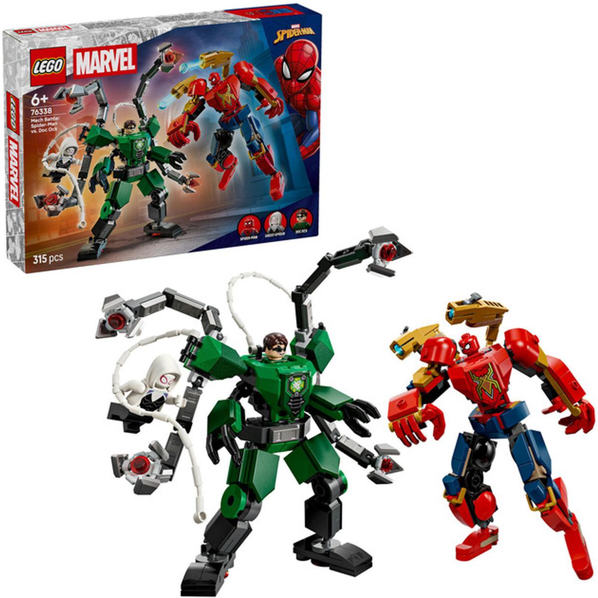 LEGO Marvel Mech-Duell: Spider-Man vs. Doc Ock (76338)
