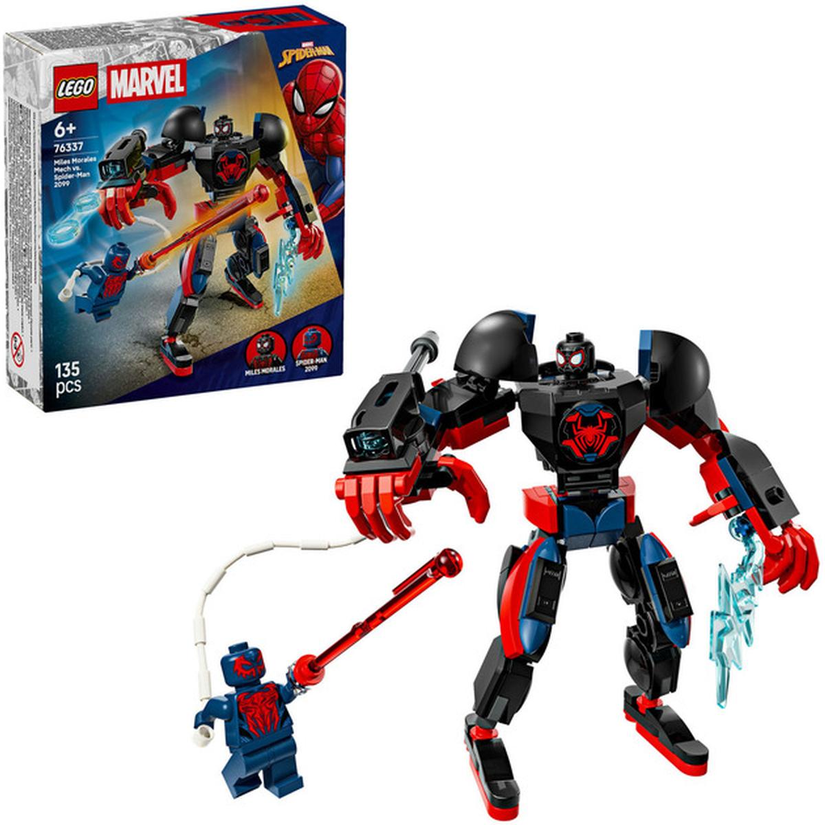 LEGO Marvel Miles Morales Mech vs. Spider-Man 2099 (76337)