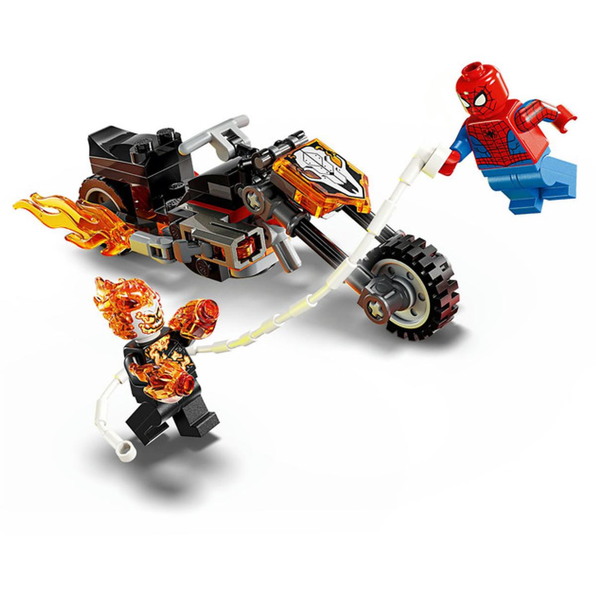 LEGO Marvel Spider-Man vs. Ghost Rider auf seinem Motorrad (76335)