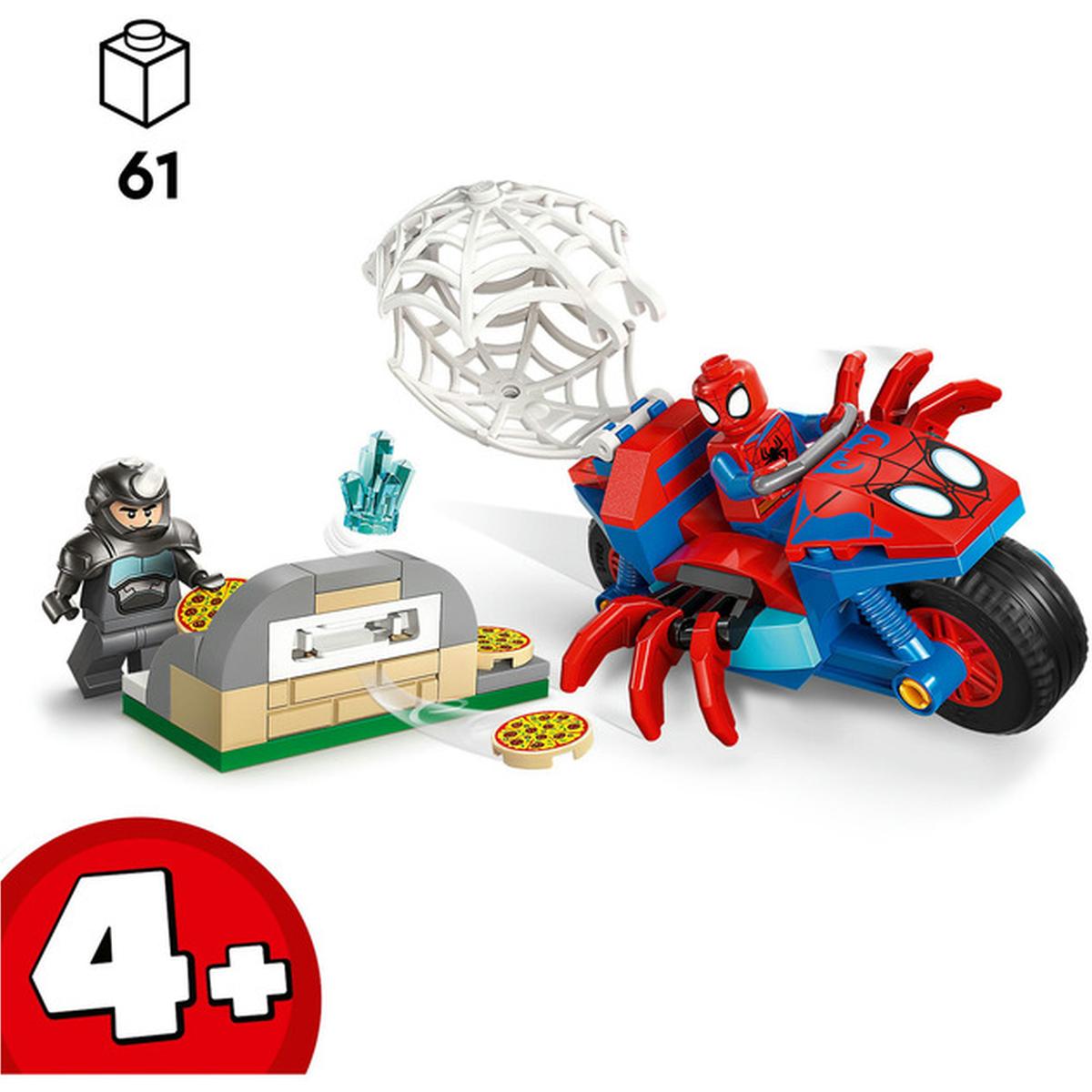 LEGO Marvel Spidey auf Motorrad vs. Rhino (11206)