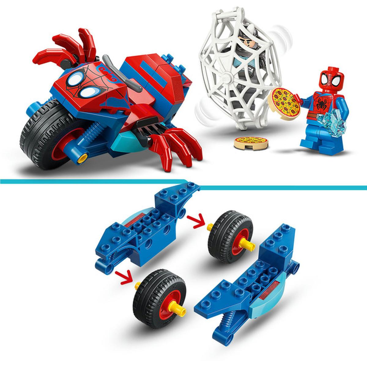 LEGO Marvel Spidey auf Motorrad vs. Rhino (11206)