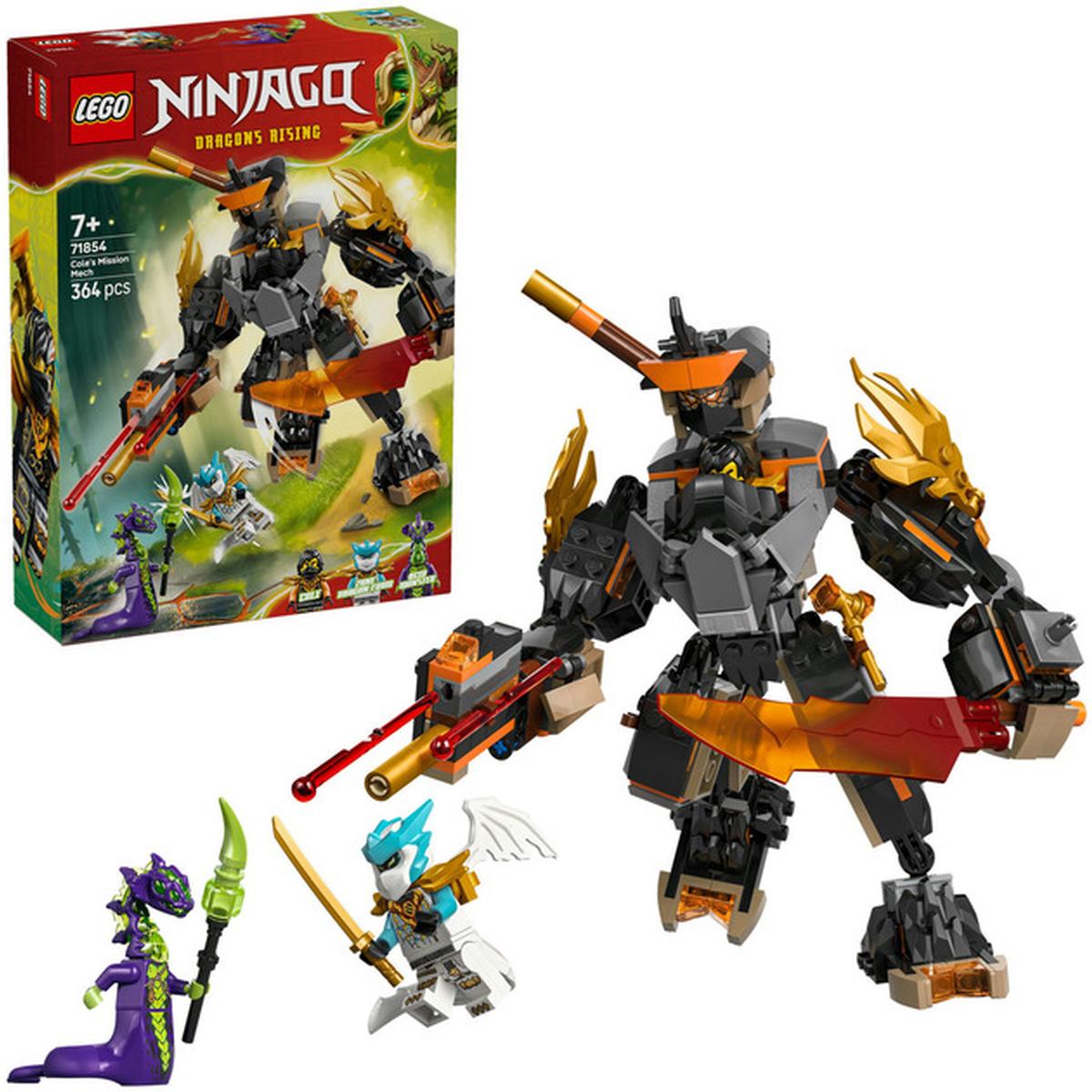 LEGO NINJAGO Coles Action-Mech und Drachen-Zane (71854)