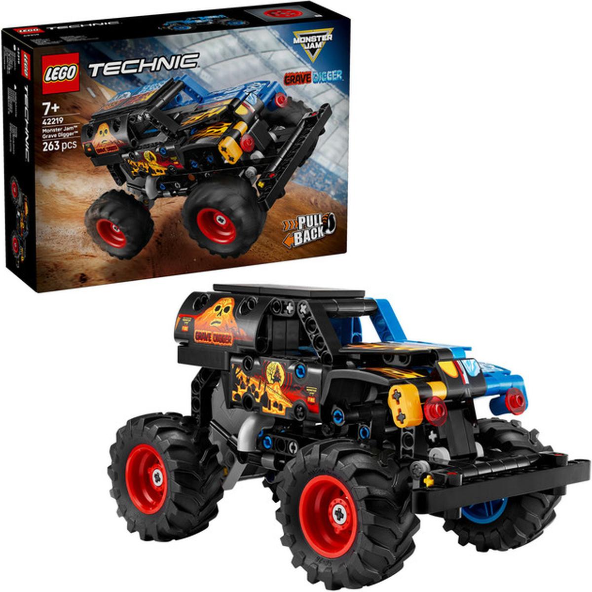 LEGO Technic Monster Jam Grave Digger Feuer und Eis (42219)
