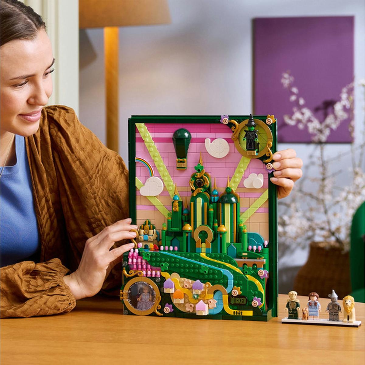 LEGO Wicked - Emerald City Wandkunst (75685)