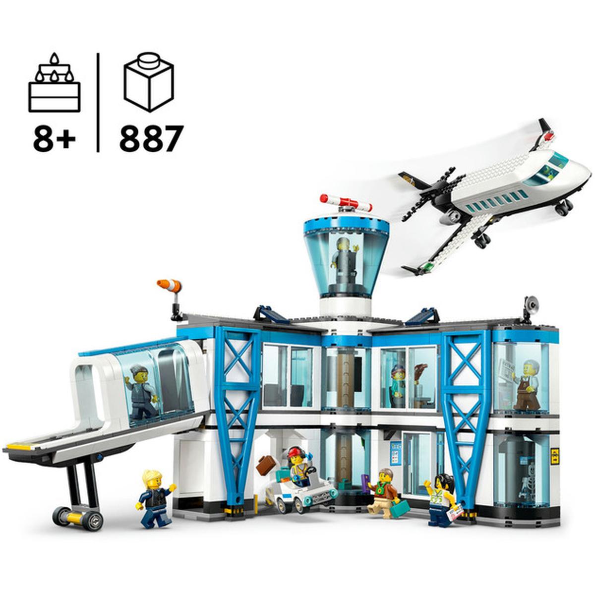 LEGO City - Flughafen mit Flugzeug (60502)