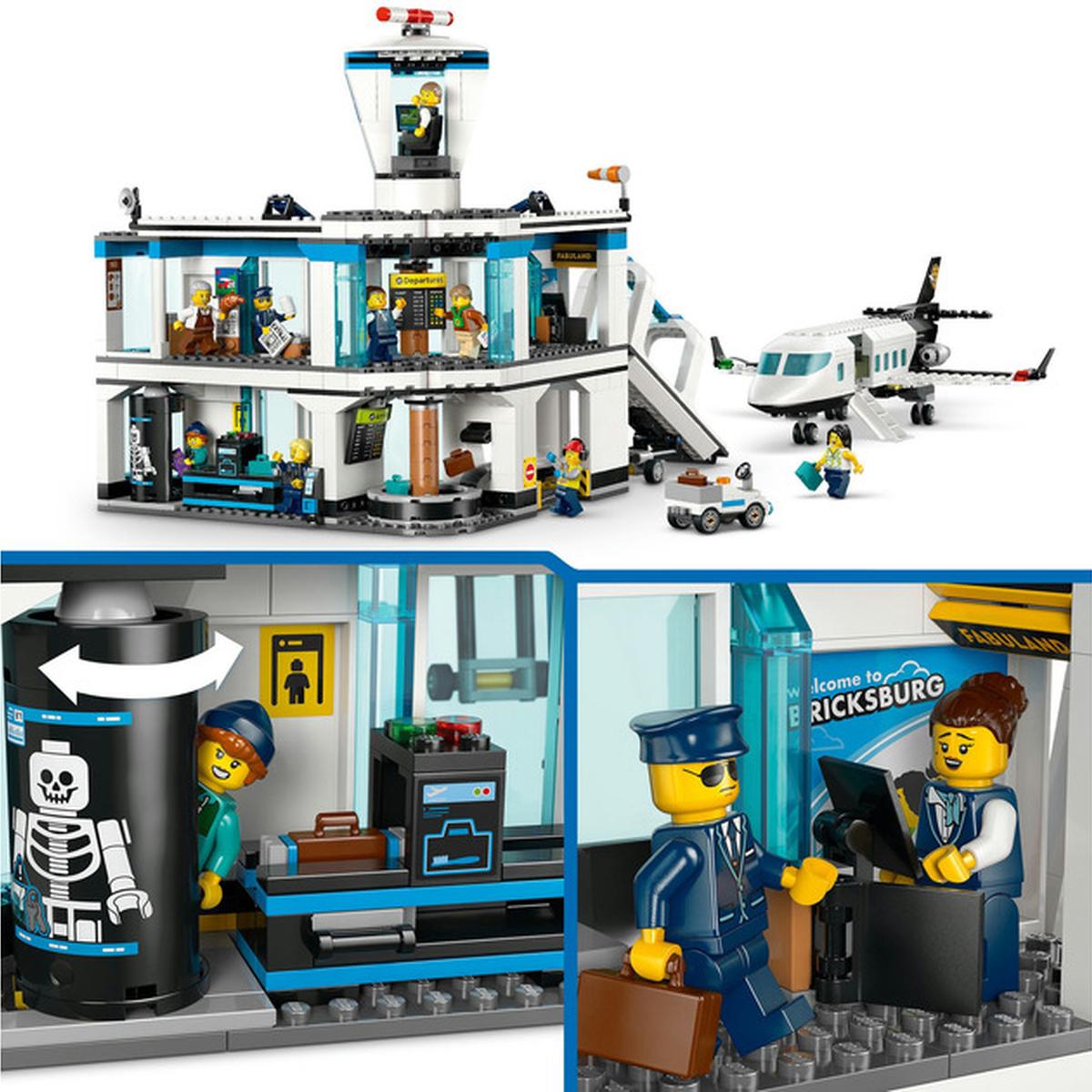 LEGO City - Flughafen mit Flugzeug (60502)