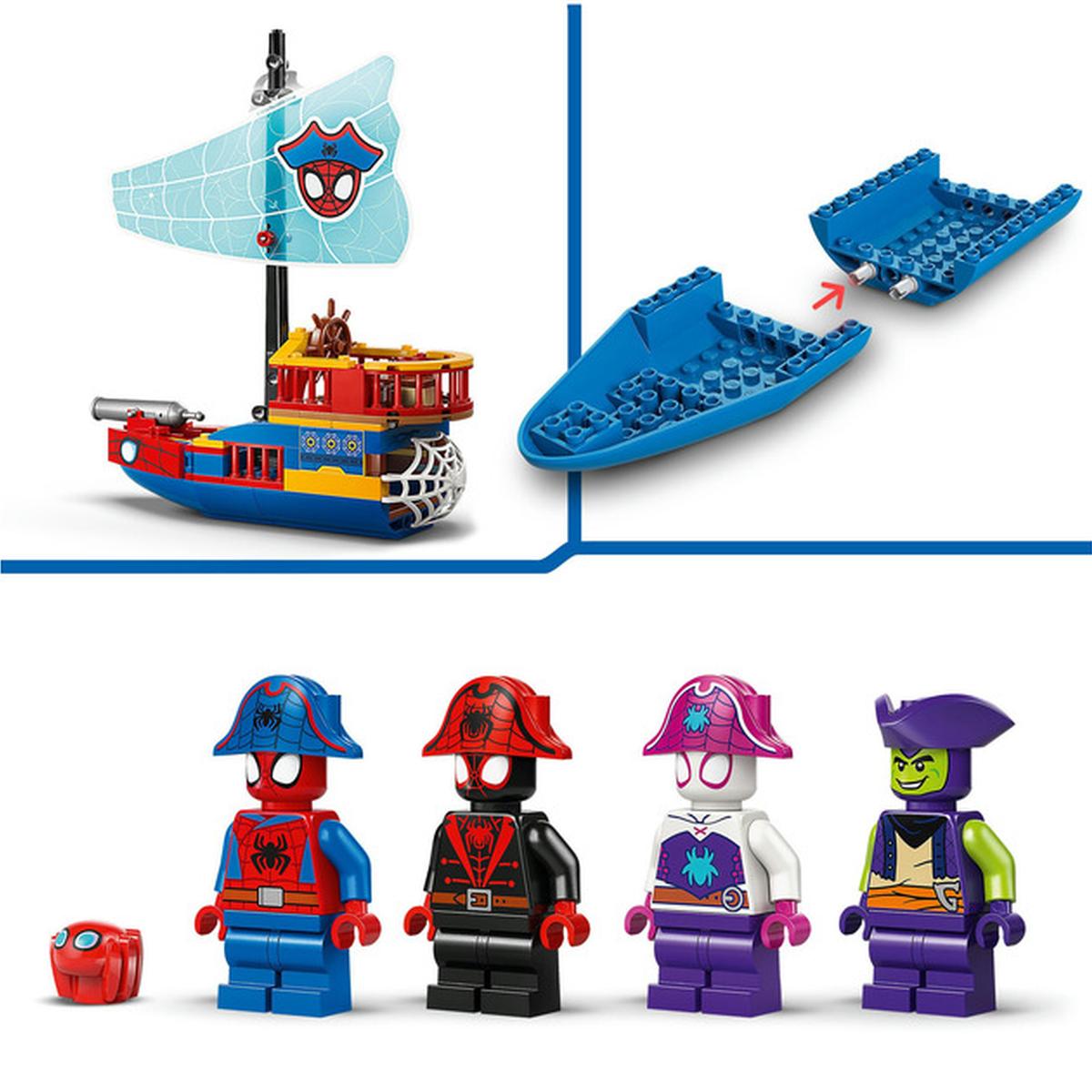 LEGO Marvel - Piratenschiff von Spideys Team (11208)
