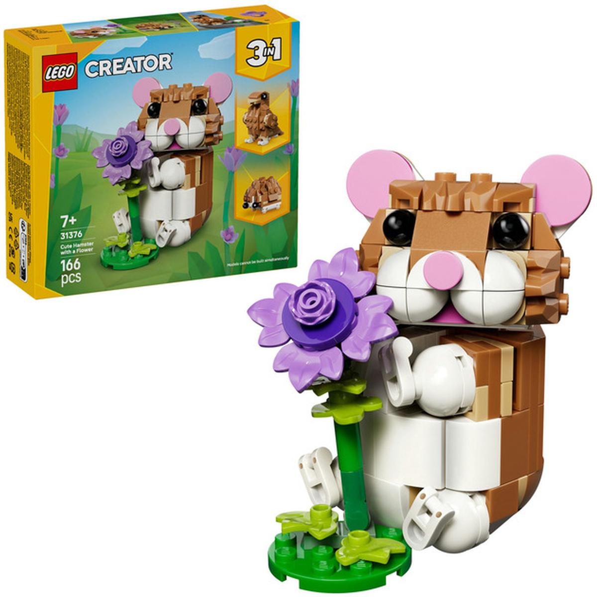 LEGO Creator - Niedlicher Hamster mit Blume (31376)