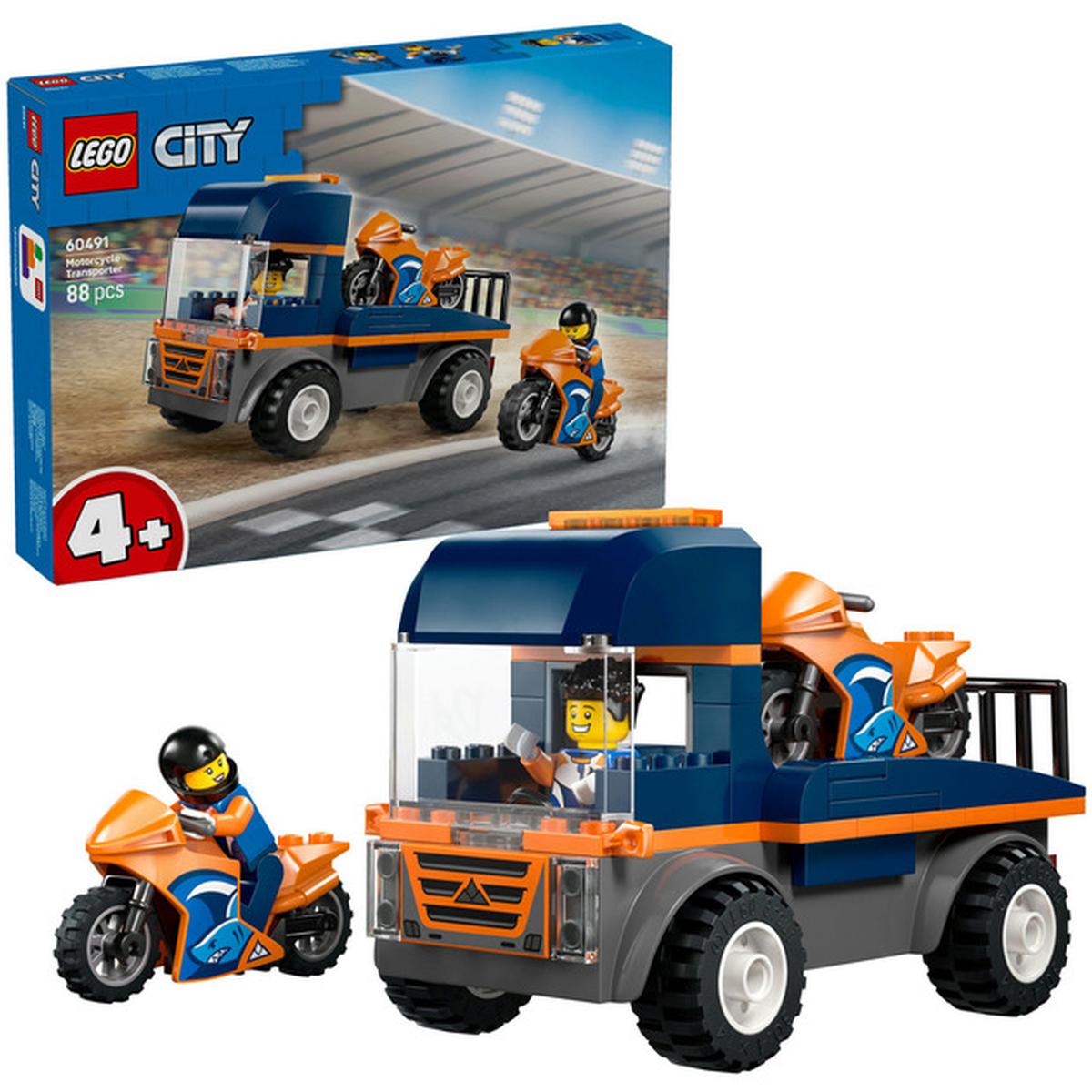 LEGO City - Der Motorradtransporter (60491)