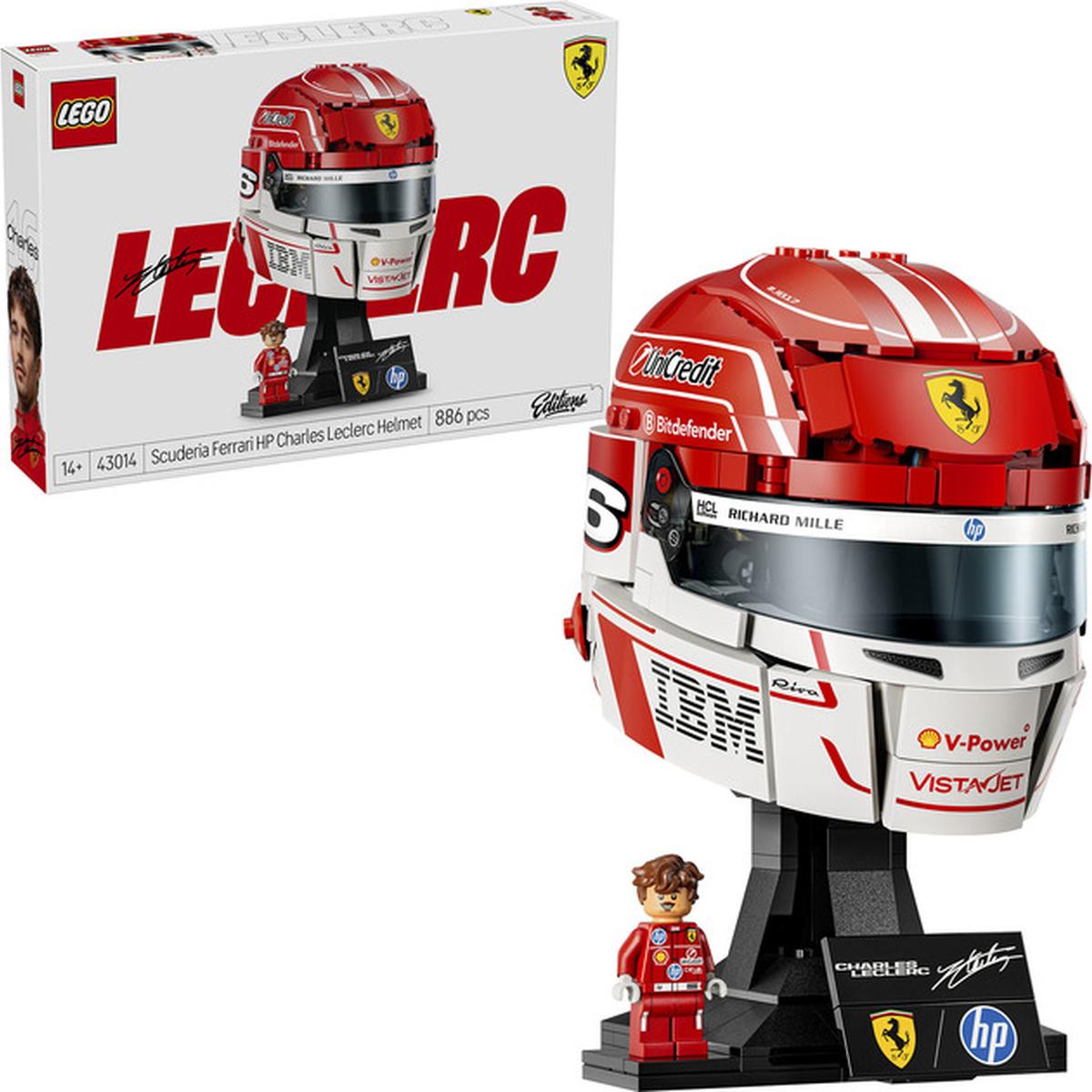 LEGO Editions - Scuderia Ferrari HP Charles Leclerc Helm (43014)
