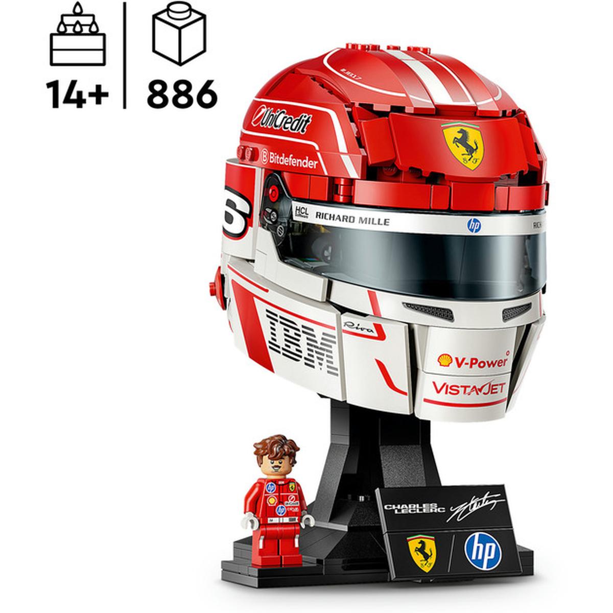 LEGO Editions - Scuderia Ferrari HP Charles Leclerc Helm (43014)